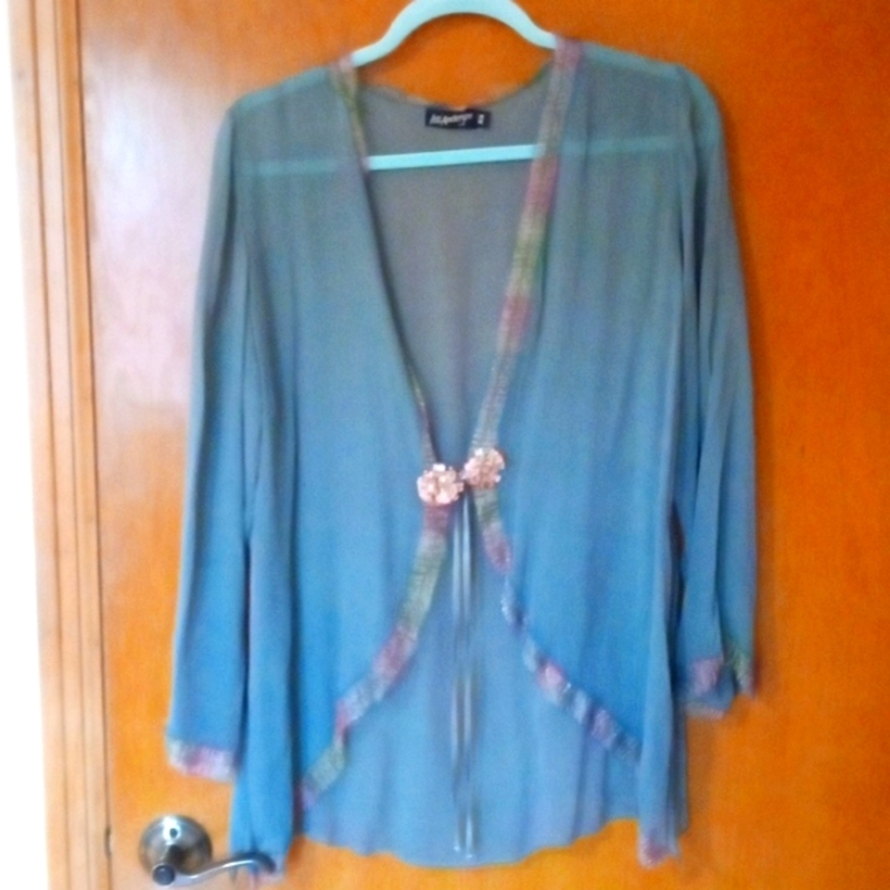 Lee Andersen, blouse, chiffon, xs